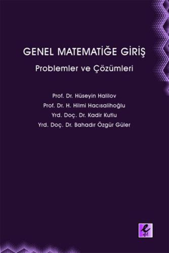 Genel Matematiğe Giriş  Problemler ve Çözümleri