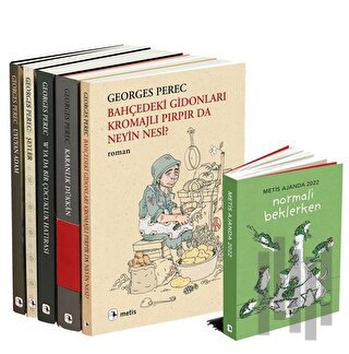 Georges Perec 5 Kitap Takım - Metis Ajanda Hediyeli | Kitap Ambarı
