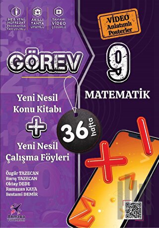 Görev 9 Matematik Yeni Nesil Konu + Yeni Nesil Çalışma Föyleri Armada Yayınevi