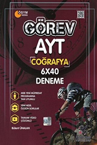 Görev AYT Coğrafya 6x40 Deneme