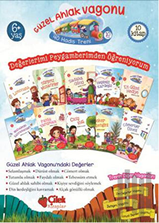 Güzel Ahlak Vagonu - 40 Hadis Treni 1 (10 Kitap Set)