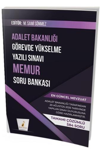 GYS Adalet Bakanlığı Görevde Yükselme Yazılı Sınavı Memur Soru Bankası