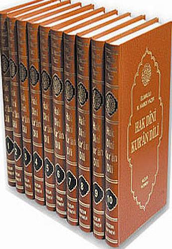 Hak Dini Kur'an Dili - 10 Cilt Takım - Büyük Boy (Ciltli) | Kitap Amba