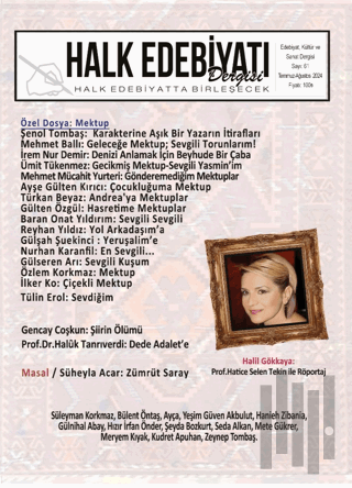 Halk Edebiyatı Dergisi Sayı: 61 Temmuz - Ağustos 2024