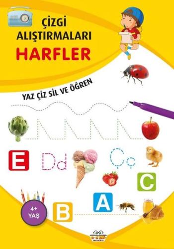 Harfler - Çizgi Alıştırmaları 4+