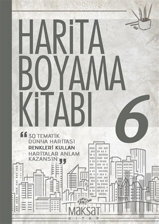 Harita Boyama Kitabı 6