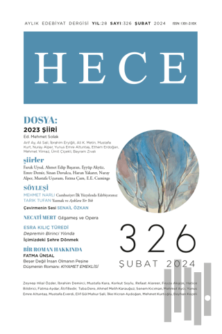 Hece Dergisi - Sayı: 326 Şubat 2024