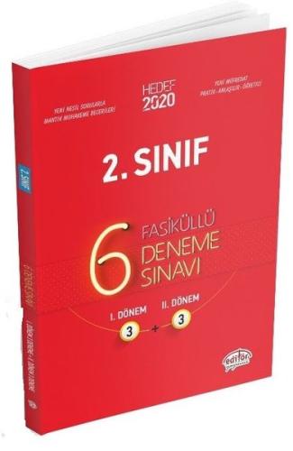 Hedef 2020 2.Sınıf 6 Fasiküllü Deneme Sınavı 3+3