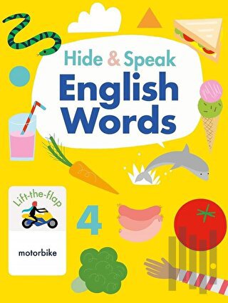 Hide and Speak: English Words (Ciltli)