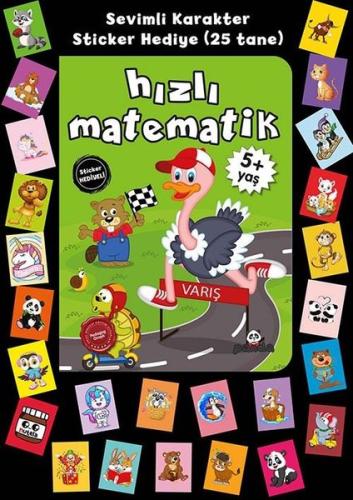 Hızlı Matematik - Stickerlı 5+ Yaş