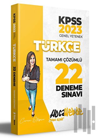 Hocawebde 2023 KPSS Türkçe Tamamı Çözümlü 22 Deneme
