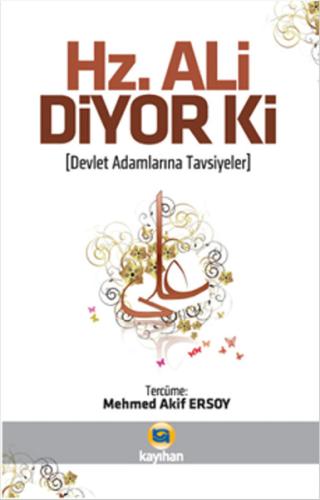 Hz. Ali Diyor Ki | Kitap Ambarı