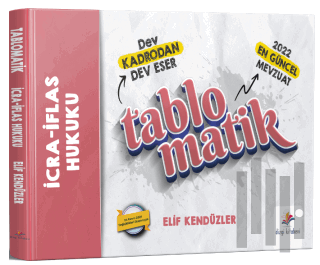 İcra İflas Hukuku Tablomatik Konu Anlatımı