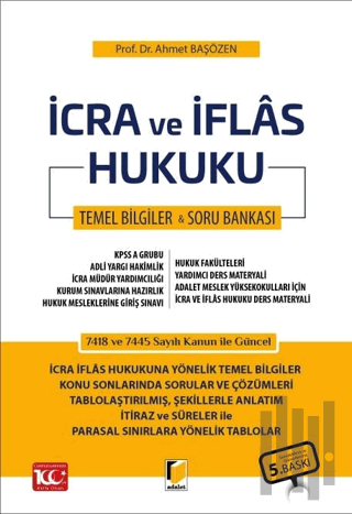 İcra ve İflas Hukuku Ders Notu - Soru Bankası | Kitap Ambarı