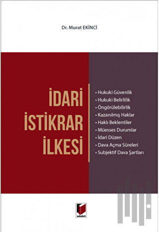 İdari İstikrar İlkesi (Ciltli)