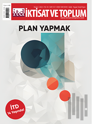 İktisat ve Toplum Dergisi 157. Sayı: Plan Yapmak | Kitap Ambarı