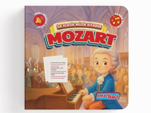 İlk Klasik Müzik Kitabım - Mozart - Sesli Kitap (Ciltli)