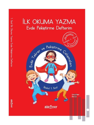 İlk Okuma Yazma Evde Pekiştirme Defteri | Kitap Ambarı