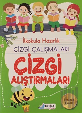 İlkokula Hazırlık Çizgi Çalışmaları Çizgi Alıştırmaları | Kitap Ambarı
