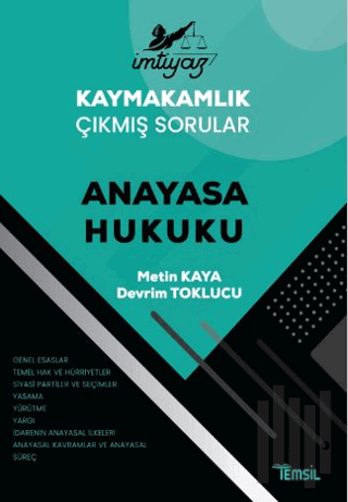 İmtiyaz Kaymakamlık Çıkmış Sorular Anayasa Hukuku