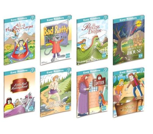 İngilizce Hikaye Seti - Level 2 - 8 Kitap Takım