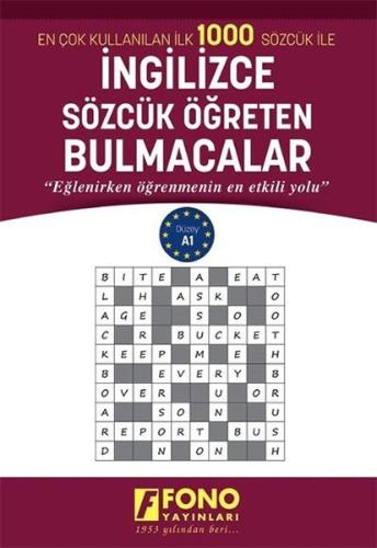İngilizce Sözcük Öğreten Bulmacalar | Kitap Ambarı