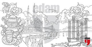 İstanbul Ortaköy Tuval Boyama | Kitap Ambarı