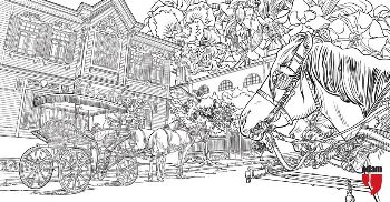 İstanbul Heybeliada Tuval Boyama | Kitap Ambarı