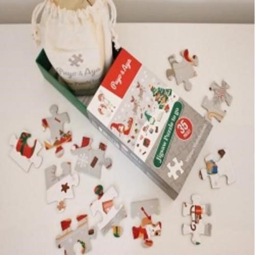 Jigsaw Puzzle to go Winter Wonderland | Kitap Ambarı