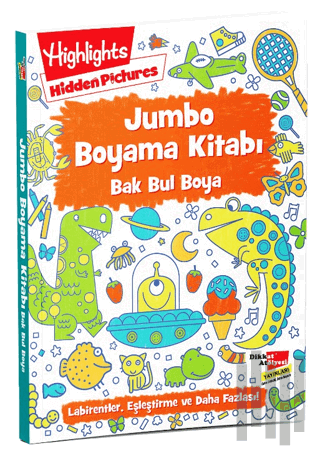 Jumbo Boyama Kitabı Bak Bul Boya