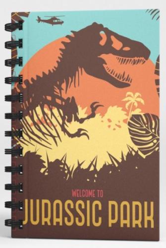 Jurassic Park Wellcome To Spiralli Defter Kahverengi | Kitap Ambarı