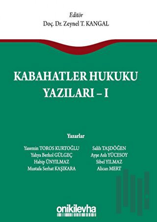 Kabahatler Hukuku Yazıları - 1