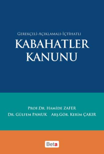 Kabahatler Kanunu