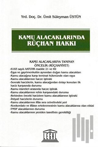 Kamu Alacaklarında Rüçhan Hakkı