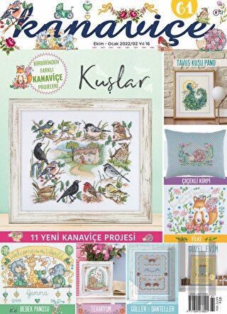 Kanaviçe Dergisi Ekim - Ocak 2022/02 Sayı: 61