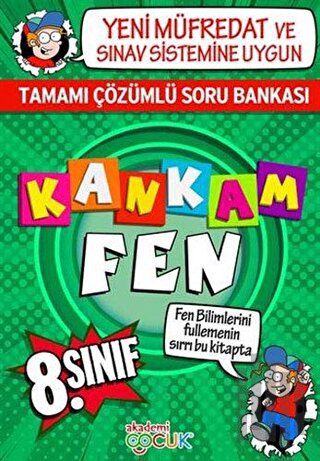 Kankam Fen 8. Sınıf Tamamı Çözümlü Soru Bankası