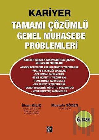 Kariyer Tamamı Çözümlü Genel Muhasebe Problemleri
