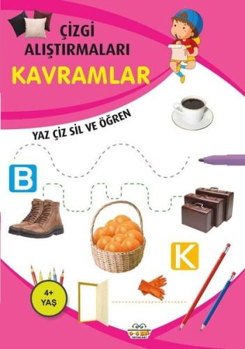Kavramlar - Çizgi Alıştırmaları 4+