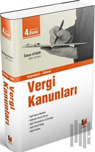 Kaynakçalı - Güncel Vergi Kanunları (Ciltli)