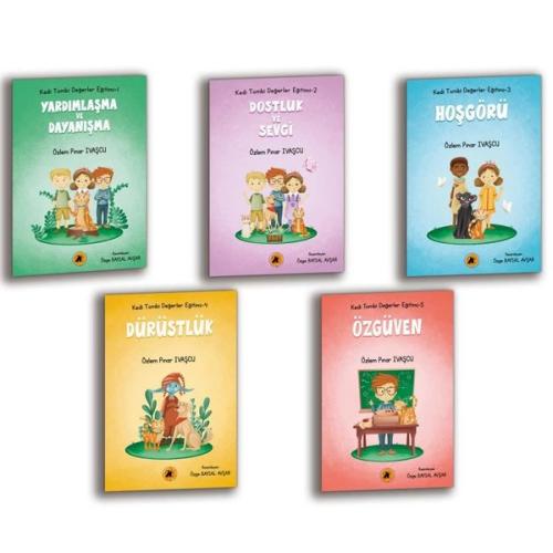 Kedi Tombi Değerler Eğitimi Seti (5 Kitap) | Kitap Ambarı