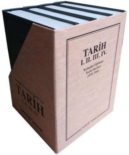 Kemalist Eğitimin Tarih Dersleri Seti - 4 Kitap Takım (Ciltli)