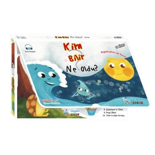 Kim Bilir Ne Oldu? Seti - 10 Kitap Takım - Kutulu 16 Sayfa (10 Kitaplı Okuma Seti + Değerlendirme Ek