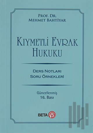 Kıymetli Evrak Hukuku