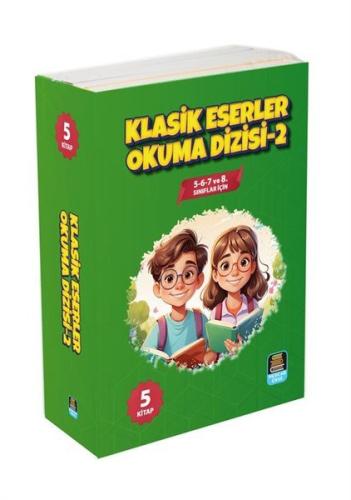 Klasik Eserler Okuma Dizisi Seti 2 - 5 Kitap Takım - 6 - 7 ve 8. Sınıflar İçin