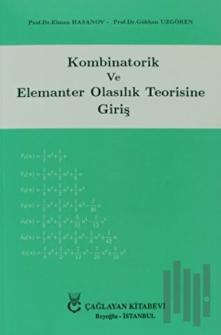Kombinatorik ve Elemanter Olasılık Teorisine Giriş