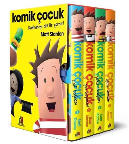 Komik Çocuk Seti - 4 Kitap Takım | Kitap Ambarı