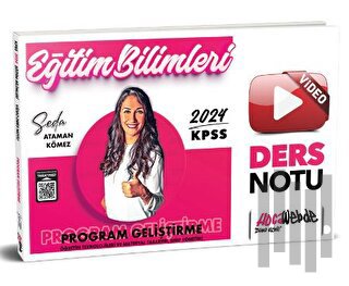 KPSS 2024 Eğitim Bilimleri Program Geliştirme Video Ders Notu