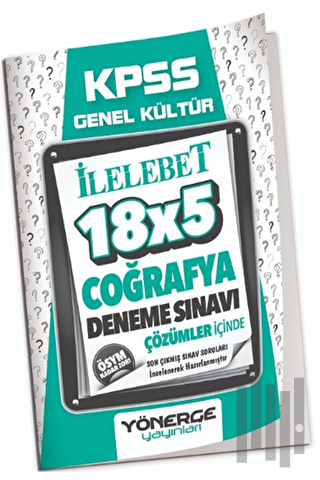 KPSS Coğrafya 18x5 Deneme Çözümlü | Kitap Ambarı