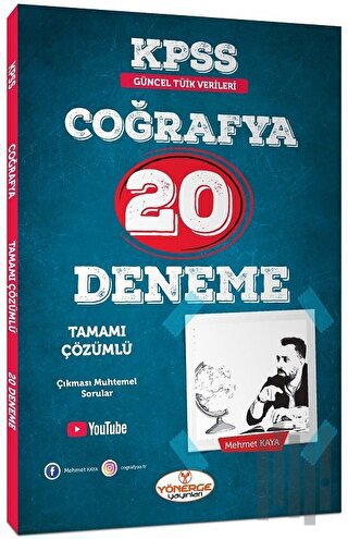 KPSS Coğrafya 20 Deneme Çözümlü