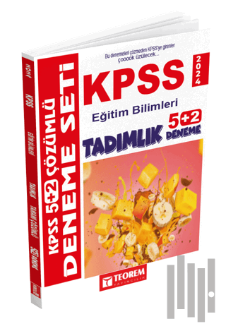 KPSS Eğitim Bilimleri Çözümlü 5 + 2 Deneme | Kitap Ambarı